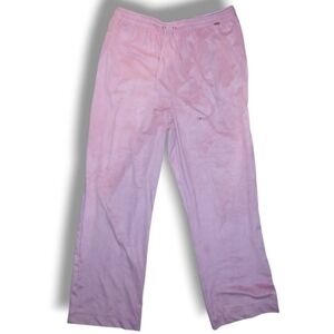 LIKE NEW St. John Sport by Marie Gray Velour Drawstring Track Pants, Size Medium